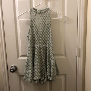 Sea foam green romper